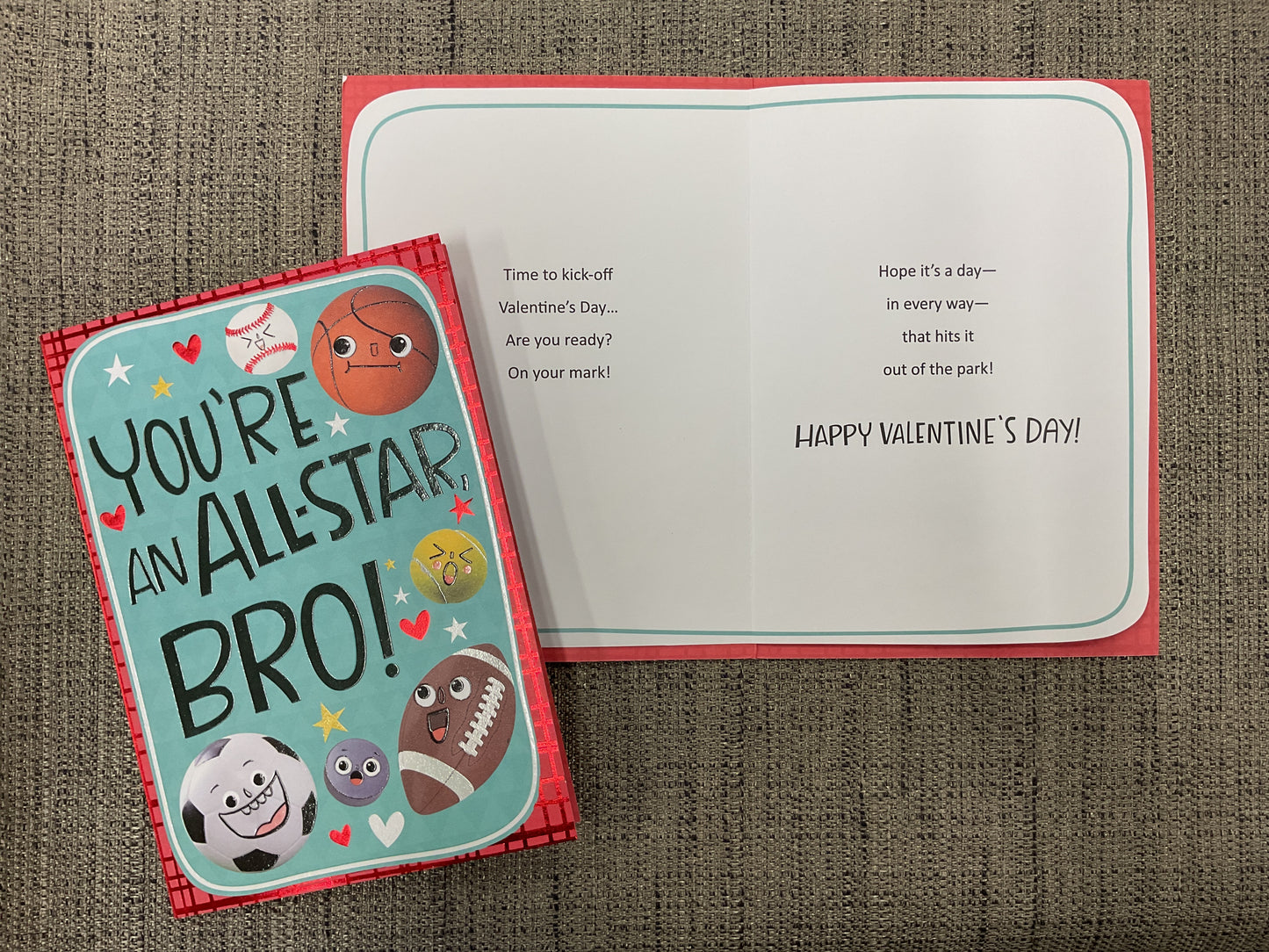 Brother Valentine’s Day Card