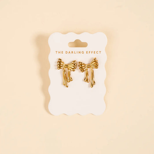 Standout Earrings–Stay Classy Bow