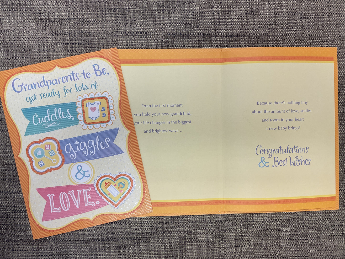 Grandparents-to-be Card