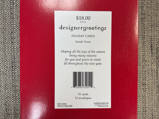 Merry Christmas Boxed Christmas Cards