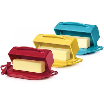 Flip-Top Butter Dish w/ Butter Knife