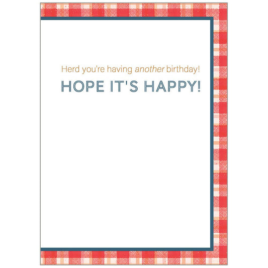 Highland Farmer - Birthday Fun Card