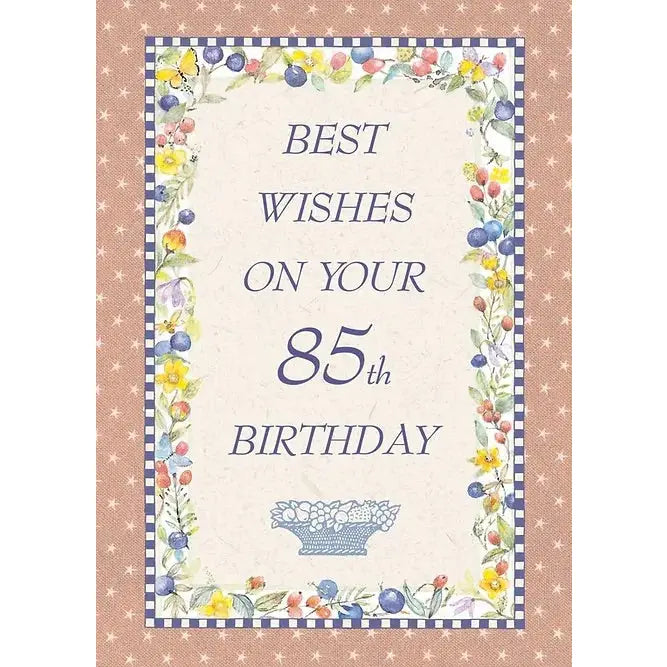 Milestone Birthday 85th