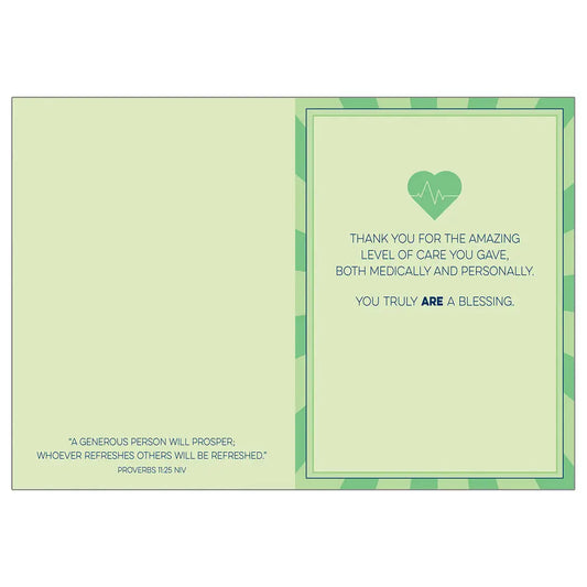 Nurse - Faith Thank You Nurse Card