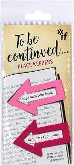 To Be Continued... Place Keepers