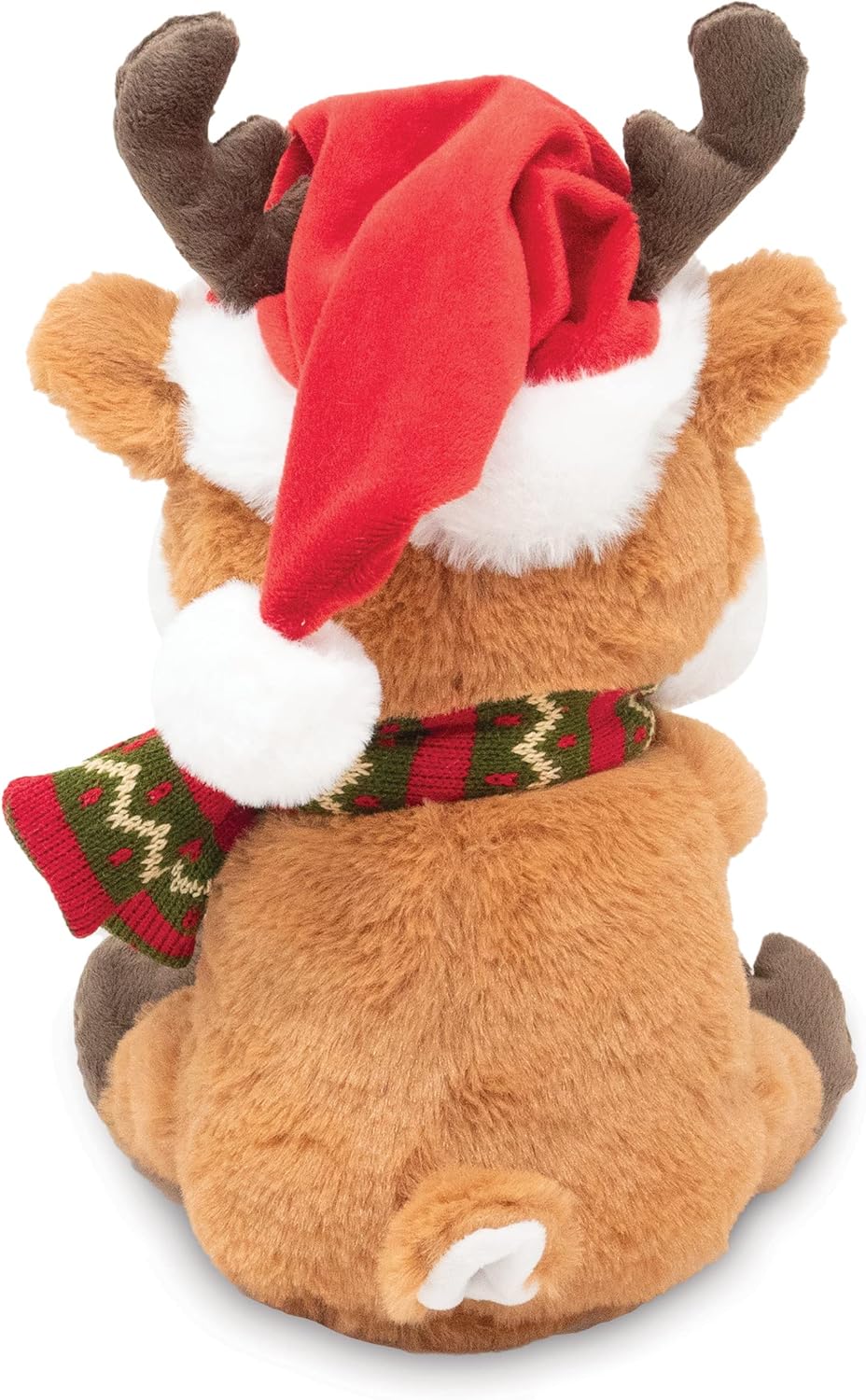 Merry Saxmas Sterling | Animated Christmas Reindeer Stuffed Animal Plush Toy, Sways, Lights Up, and Plays Saxophone to Have Yourself a Merry Little Christmas