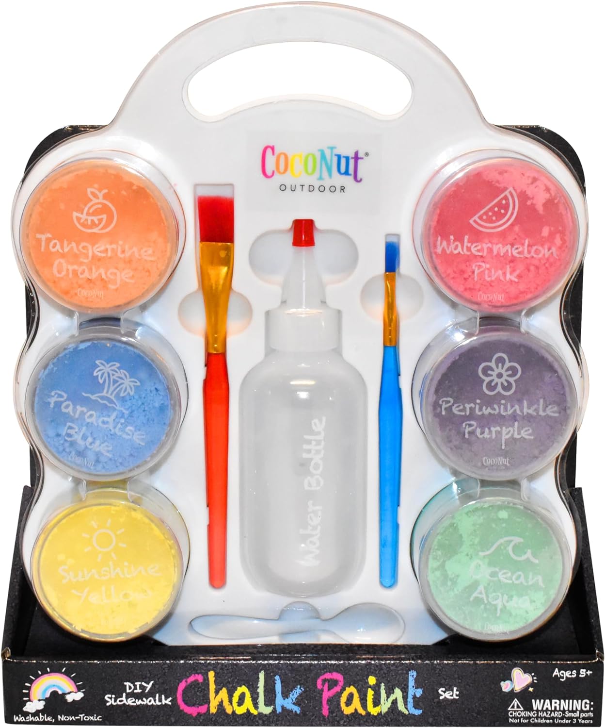DIY Sidewalk Chalk Paint Set