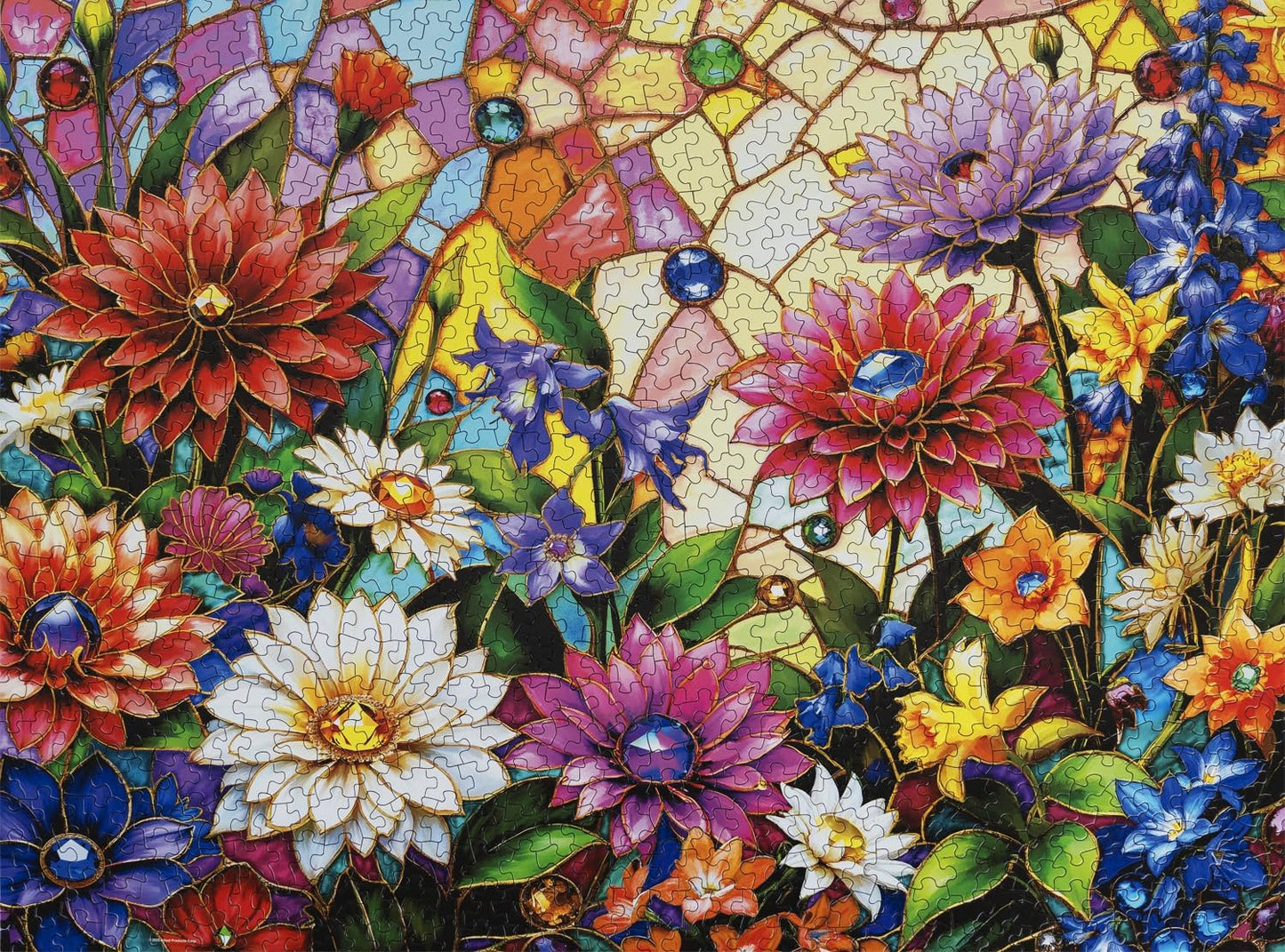Summer Flower Garden 1000 Piece Jigsaw Puzzle