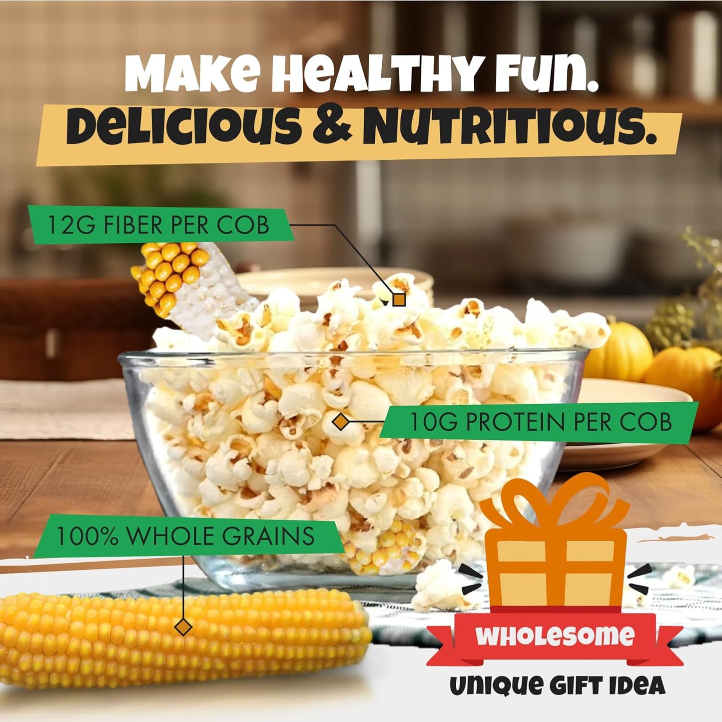 Poppin' Cobs Popcorn Lovers Variety Pack