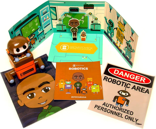 Robotics STEAM Kit Brown Toy Box
