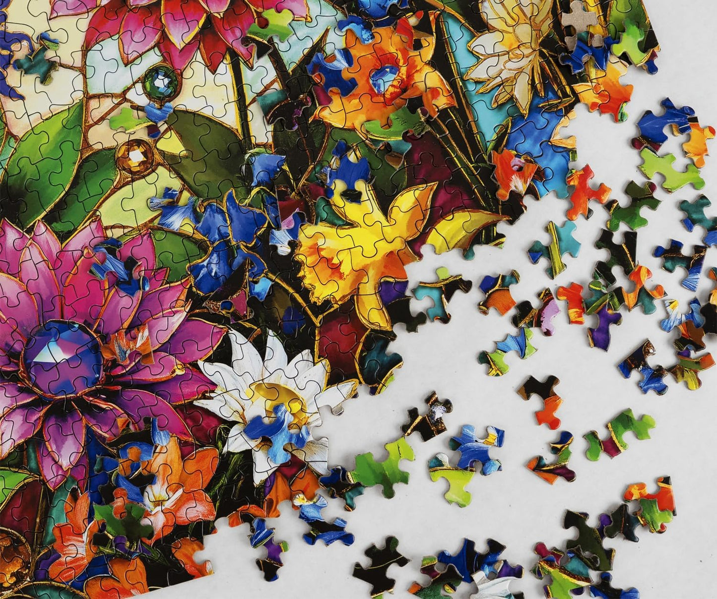 Summer Flower Garden 1000 Piece Jigsaw Puzzle