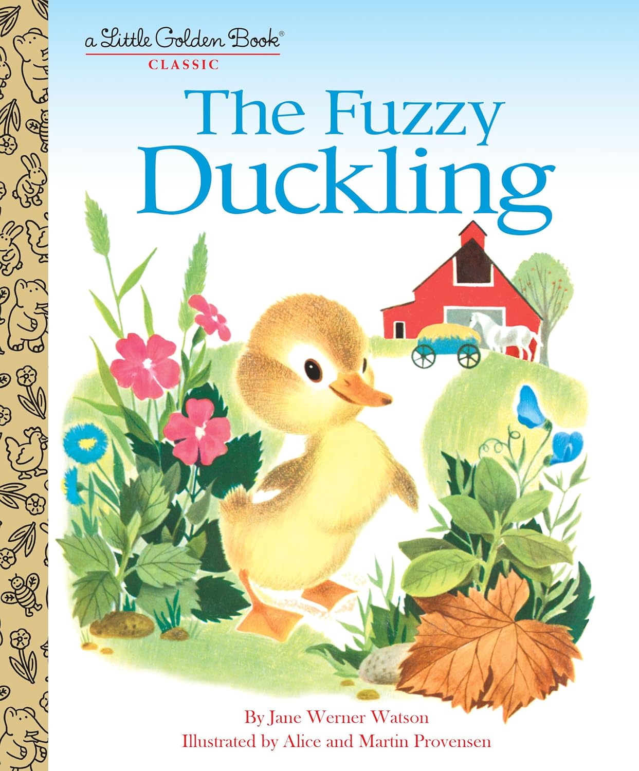 A Little Golden Book - The Fuzzy Duckling