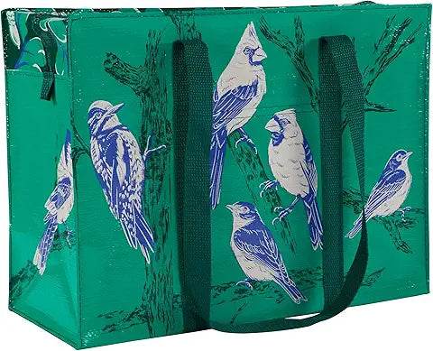 Blue Q Zipper Shoulder Tote