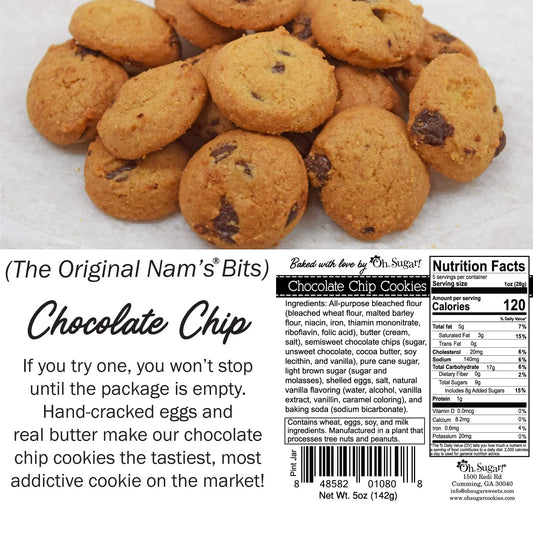 Oh Sugar Chocolate Chip Cookies Pint Jars