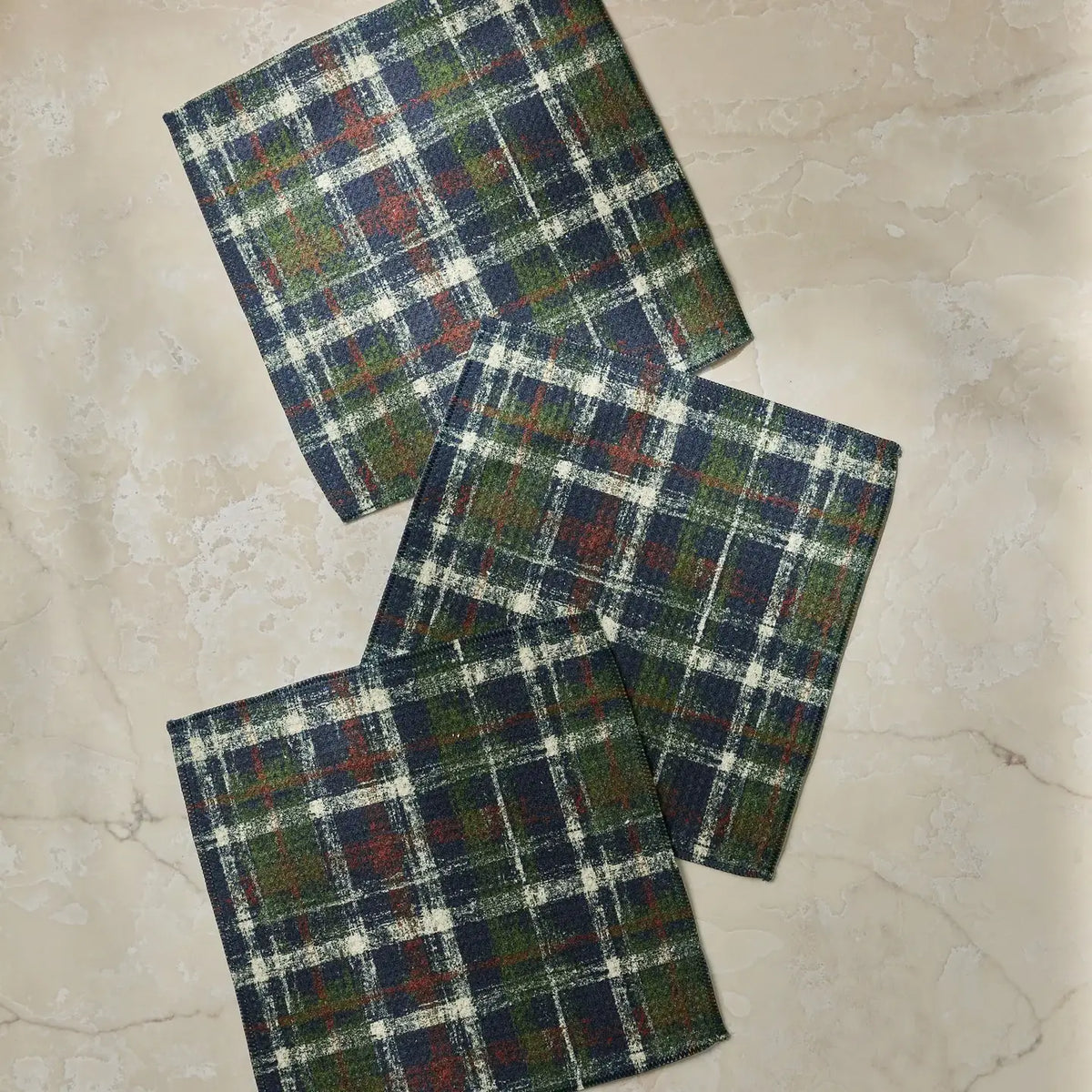 Geometry Homestead Plaid Dishcloth