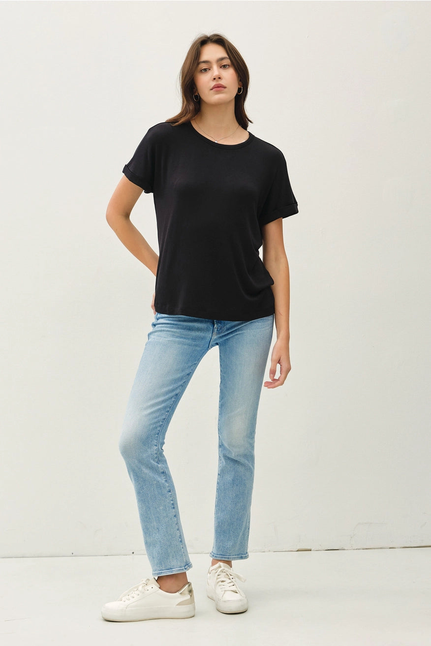 Lightweight Basic Flowy Tee