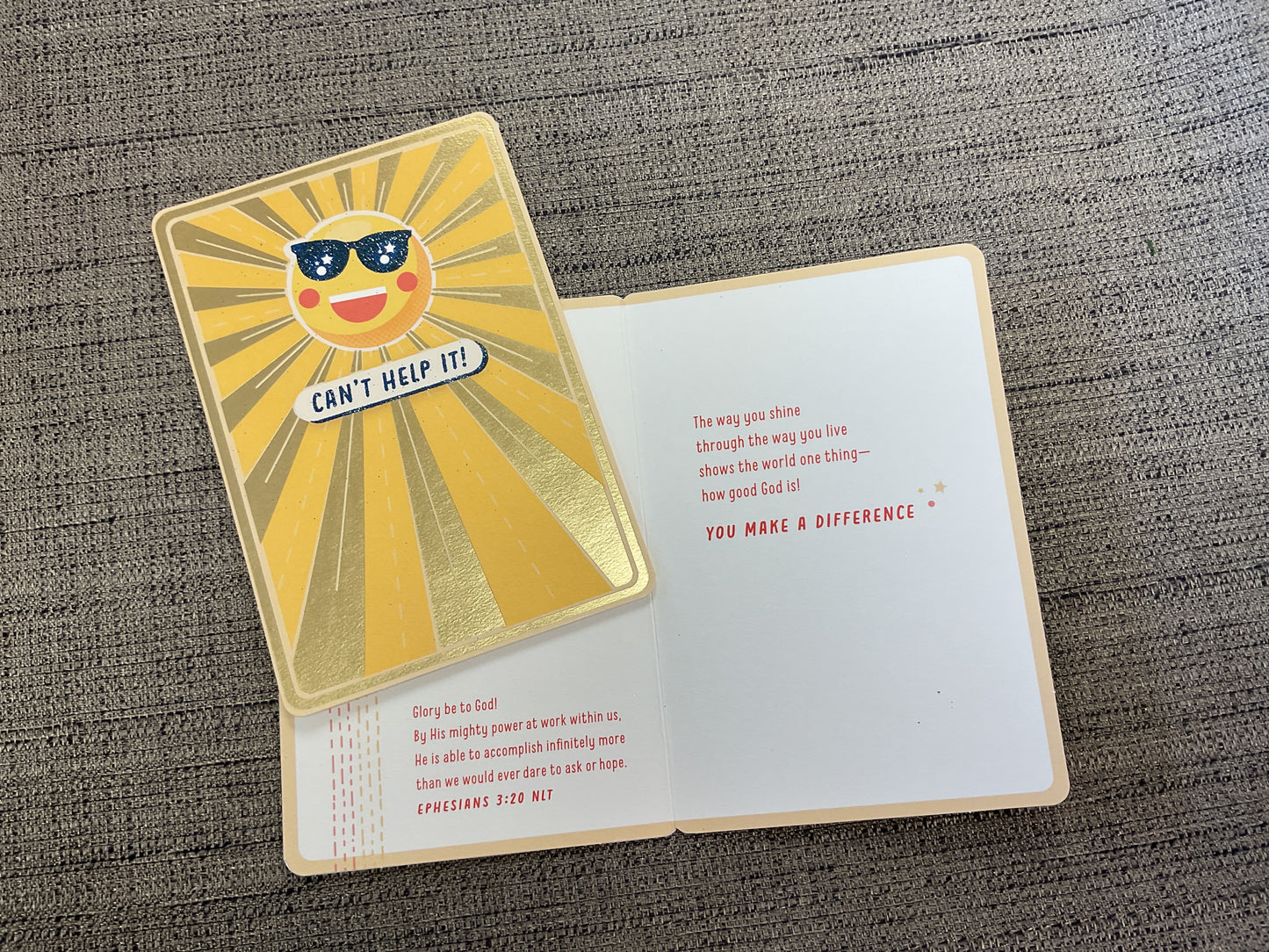 You Make the Difference Card