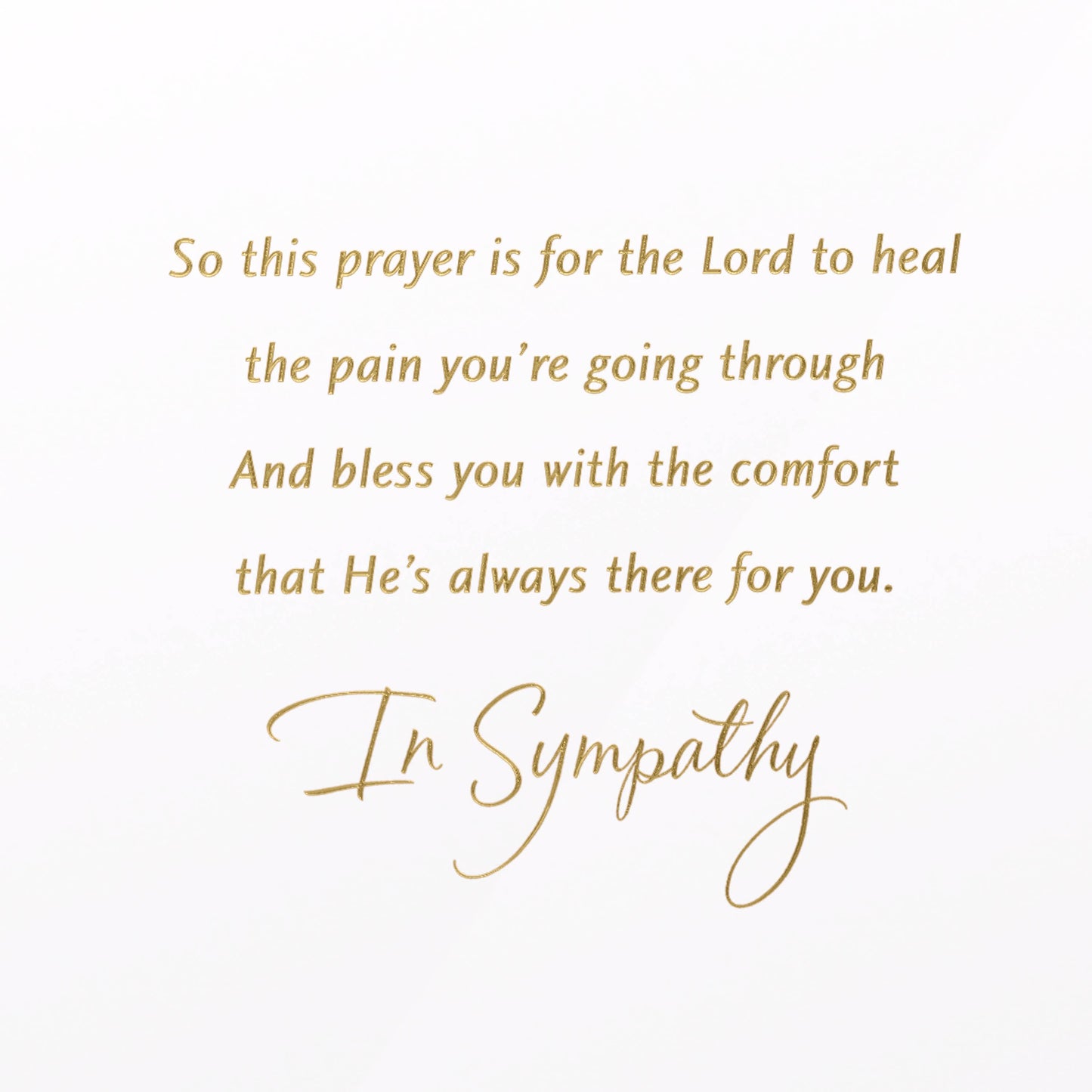 Sympathy Religious | Religious Sympathy Card