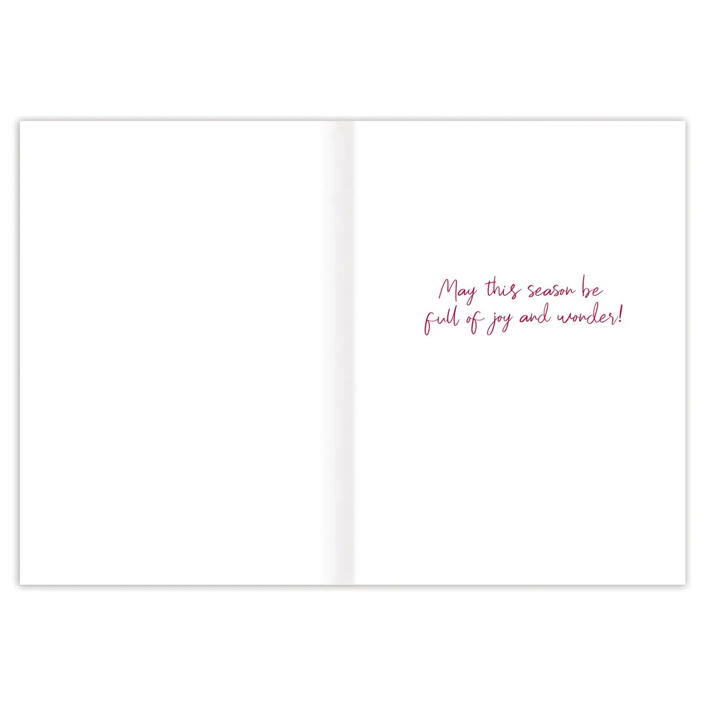Santa in the Sky Holiday Card
