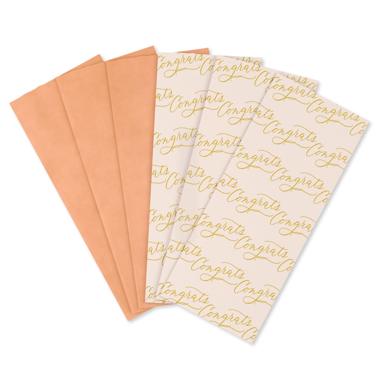 Tissue Paper Wedding Congratulations 6 Sheet