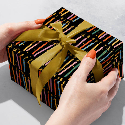 Birthday Candles - Gift Wrap