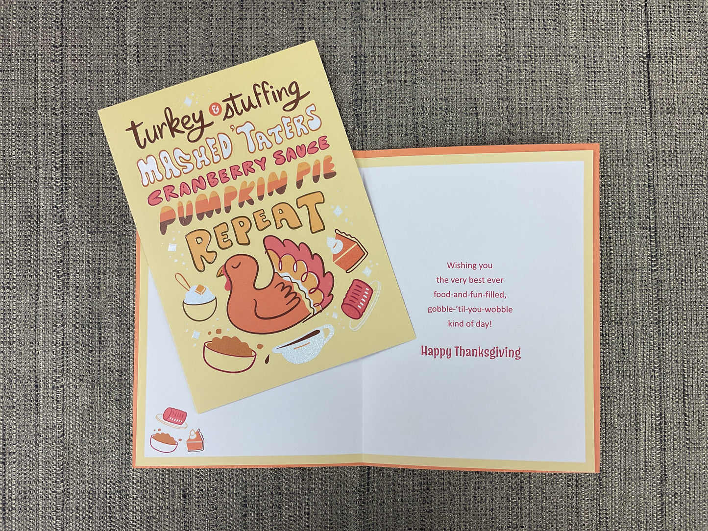 Happy Thanksgiving for Kids Card