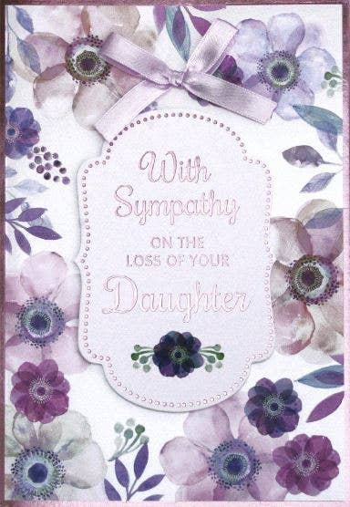 Sympathy Loss of Daughter