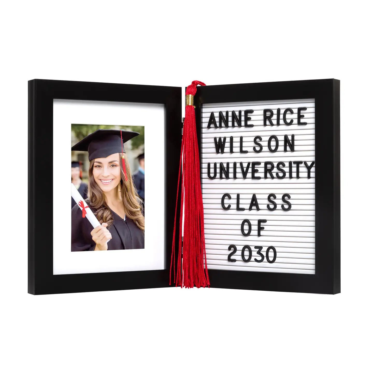 Graduation Tassel Letterboard Photo Frame