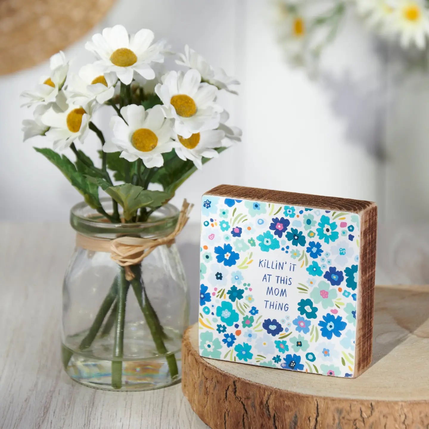 Mom Thing Block Sign