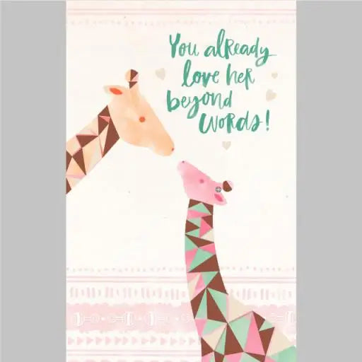 Baby Shower Card (Girl)
