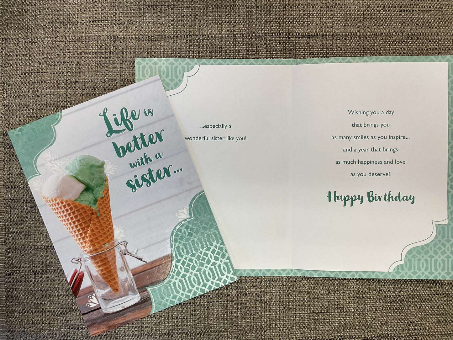 Sister Birthday Card