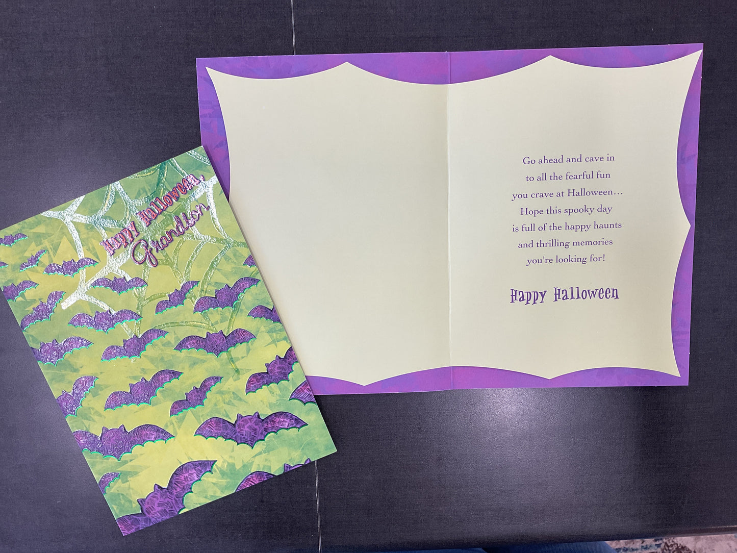 Grandson Halloween Card