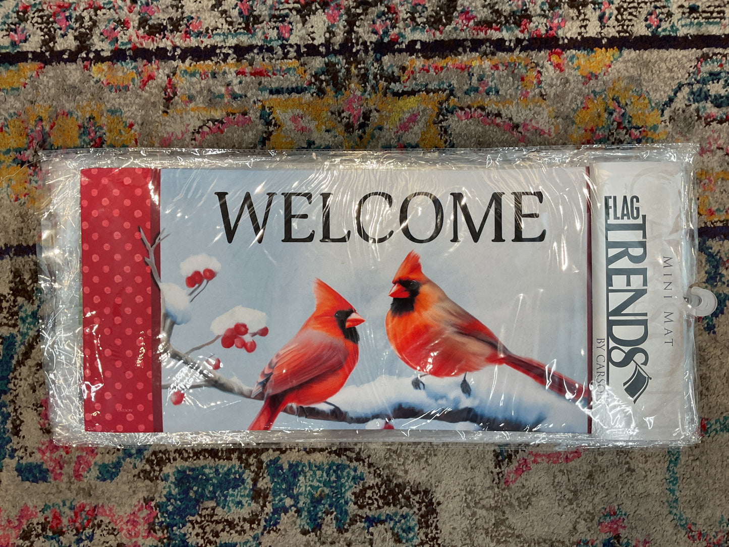 Adore Him Cardinals Mini Mat Insert