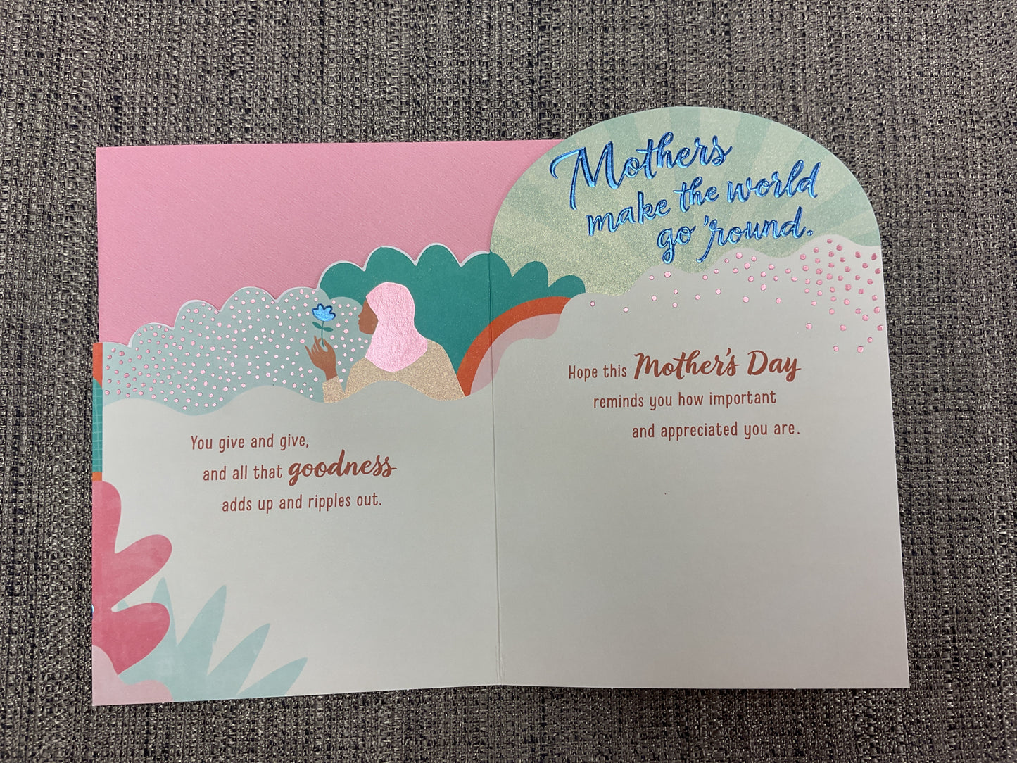 Mothers Make the World - Mother's Day Card