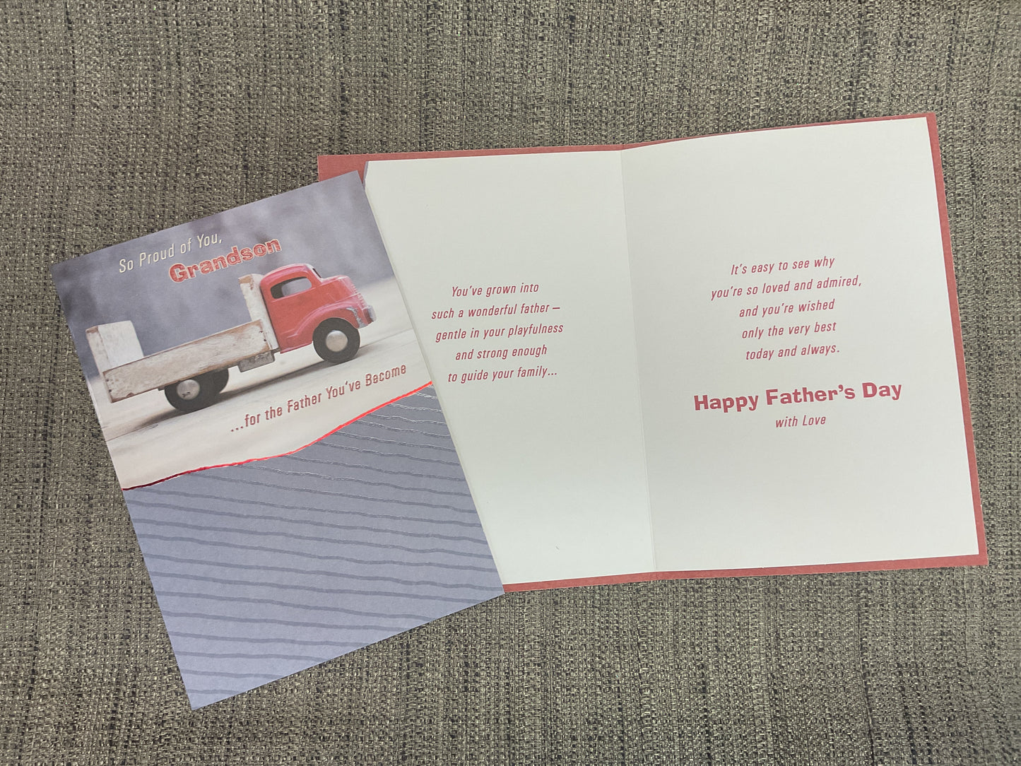 Grandson - Father’s Day Card