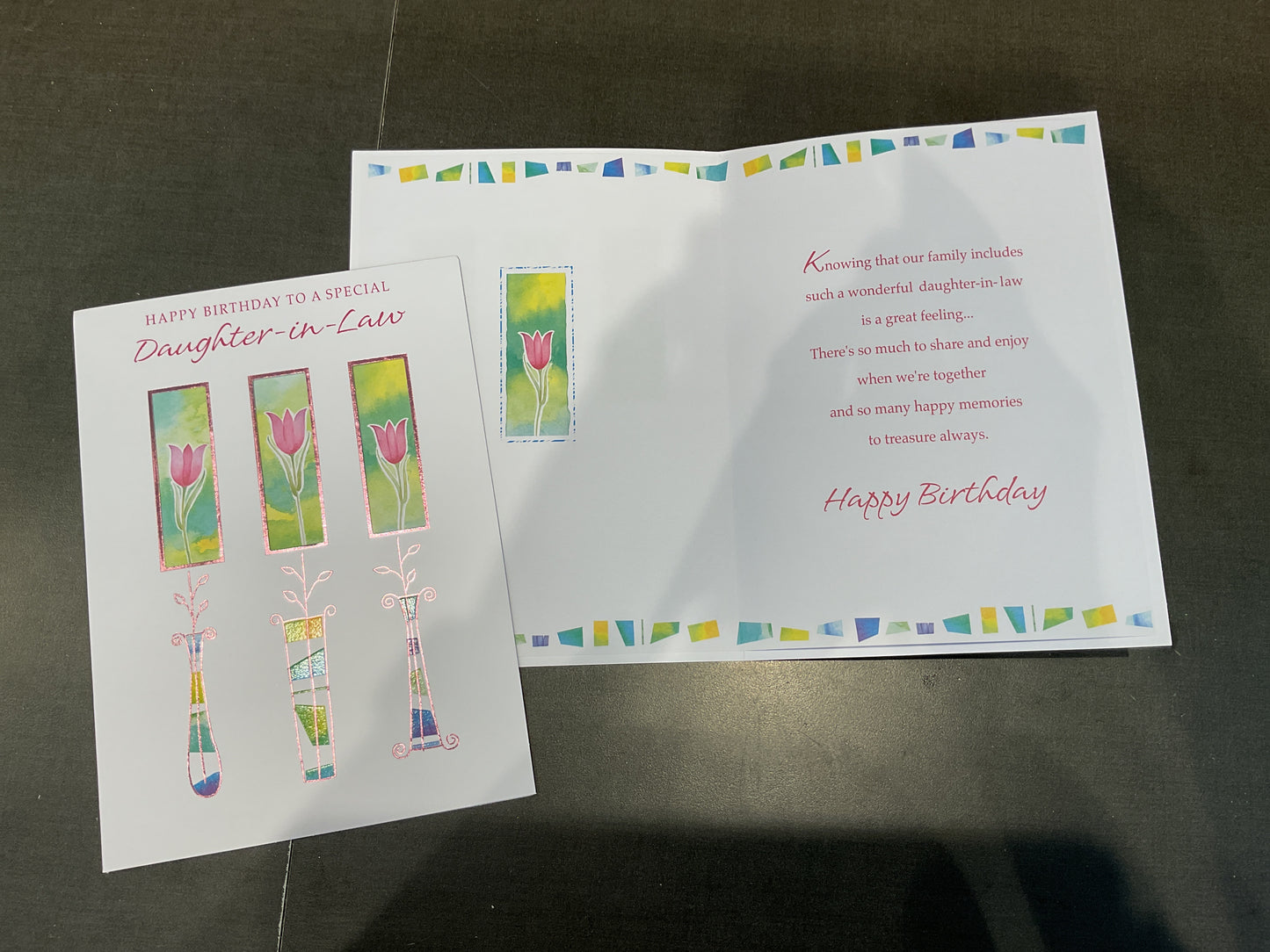 Daughter in Law Birthday Card