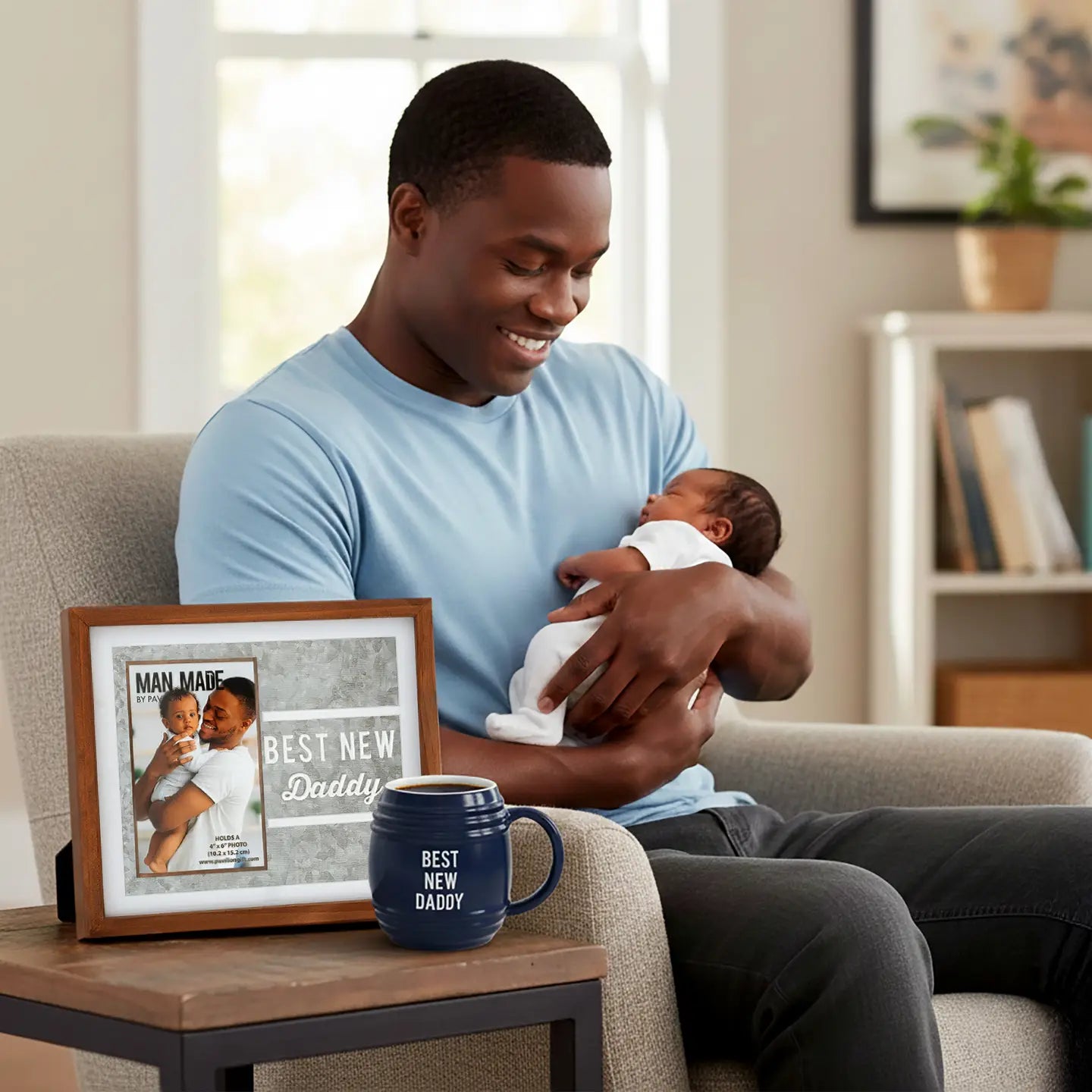 New Daddy Frame - 9.75" X 8.25" (Holds 4" X 6" Photo)