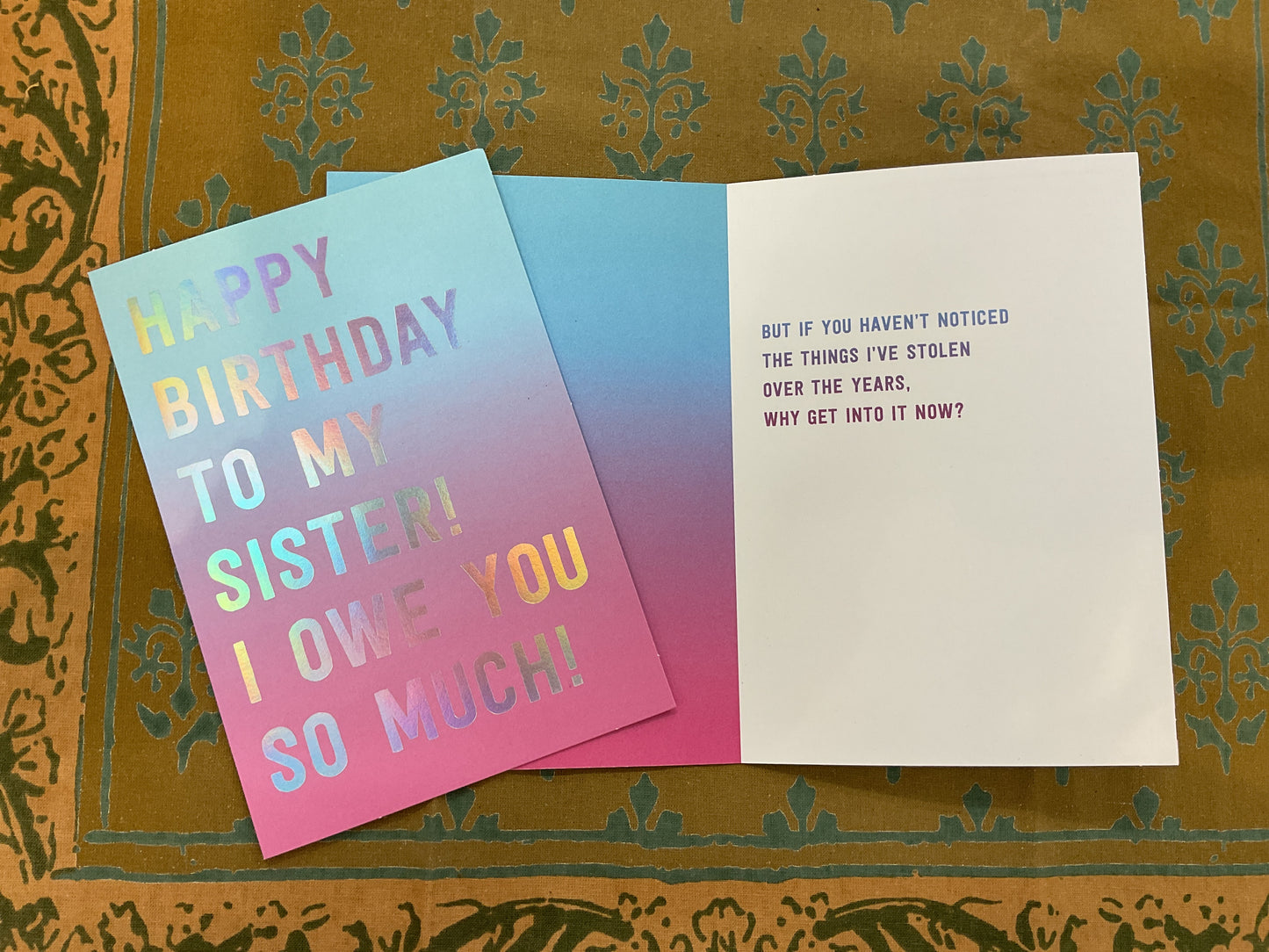 Sister Birthday - Funny