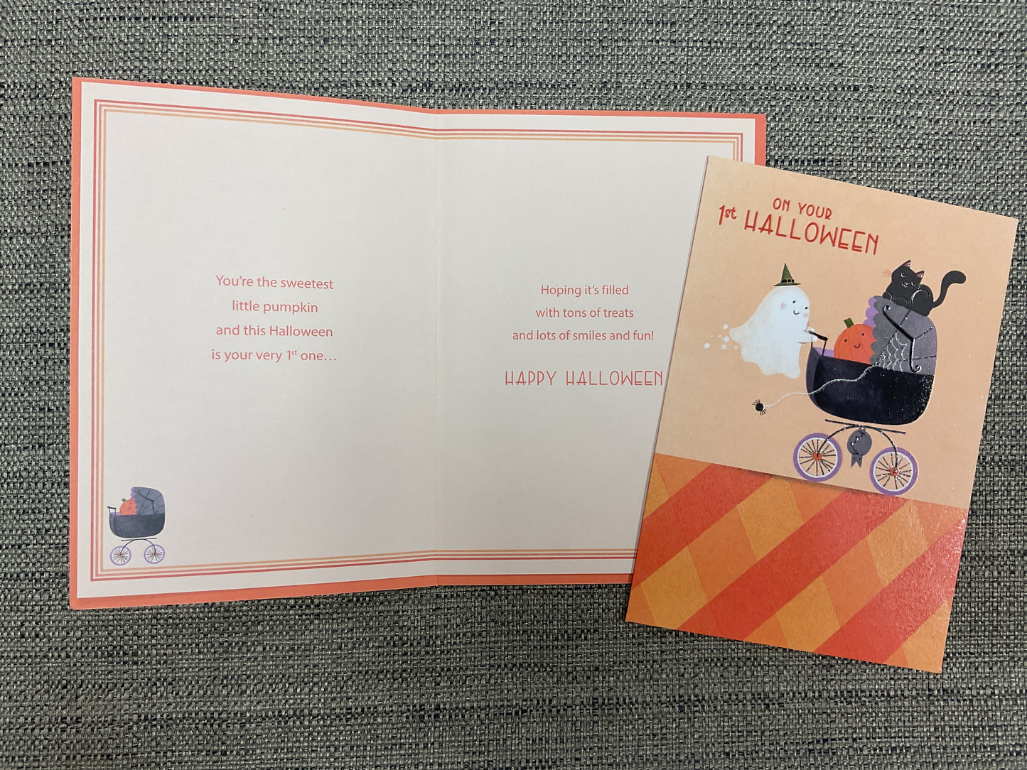 On Your 1st Halloween Card