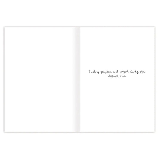 Snowdrops Sympathy Card