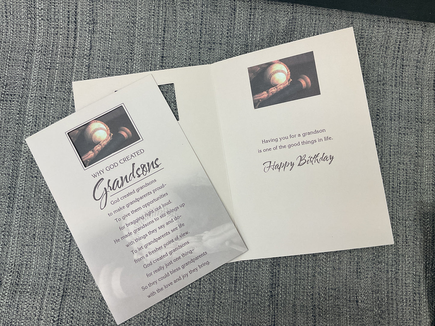 Grandson *Religious* - Birthday Card