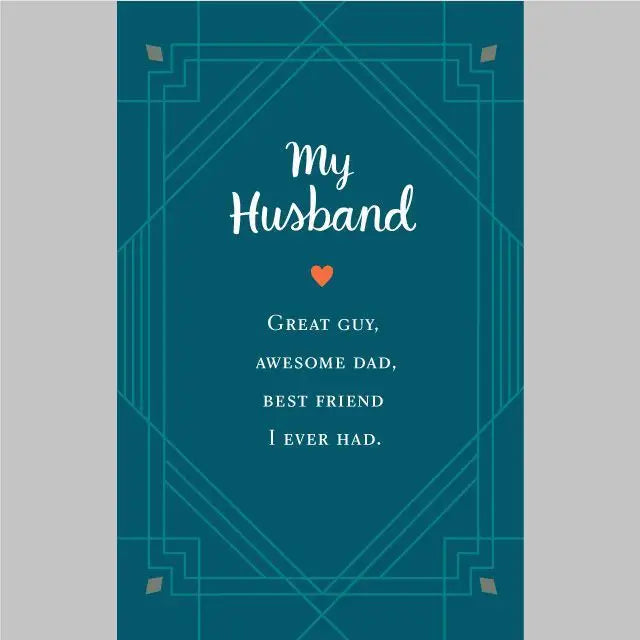 Husband Birthday Card