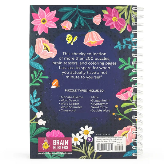 Bad*Ss Mother Puzzle: Puzzles, Mazes, Crosswords, Word Games