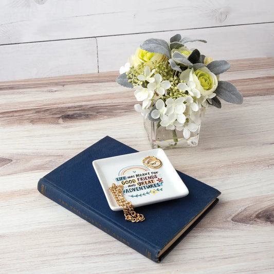 Good Friends and Great Adventures Vanity Tray