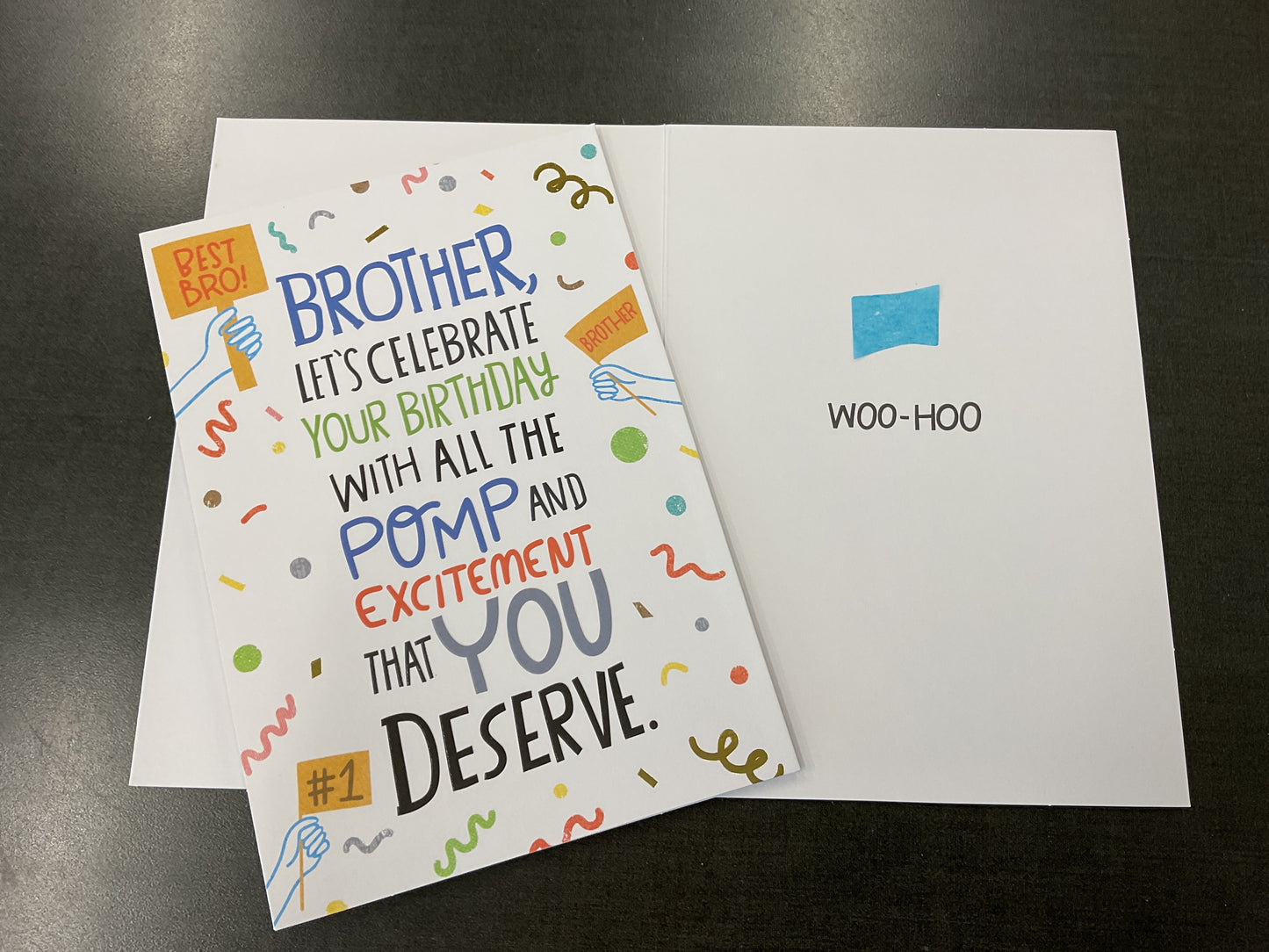 Brother Birthday Card