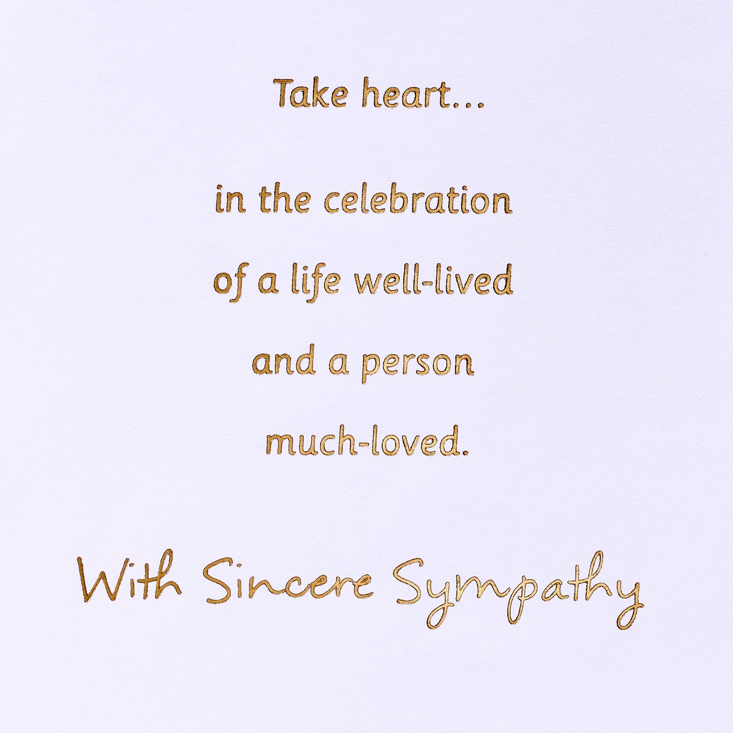 General Sympathy Card