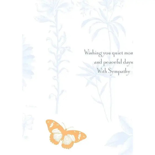 Sympathy Card with Bookmark
