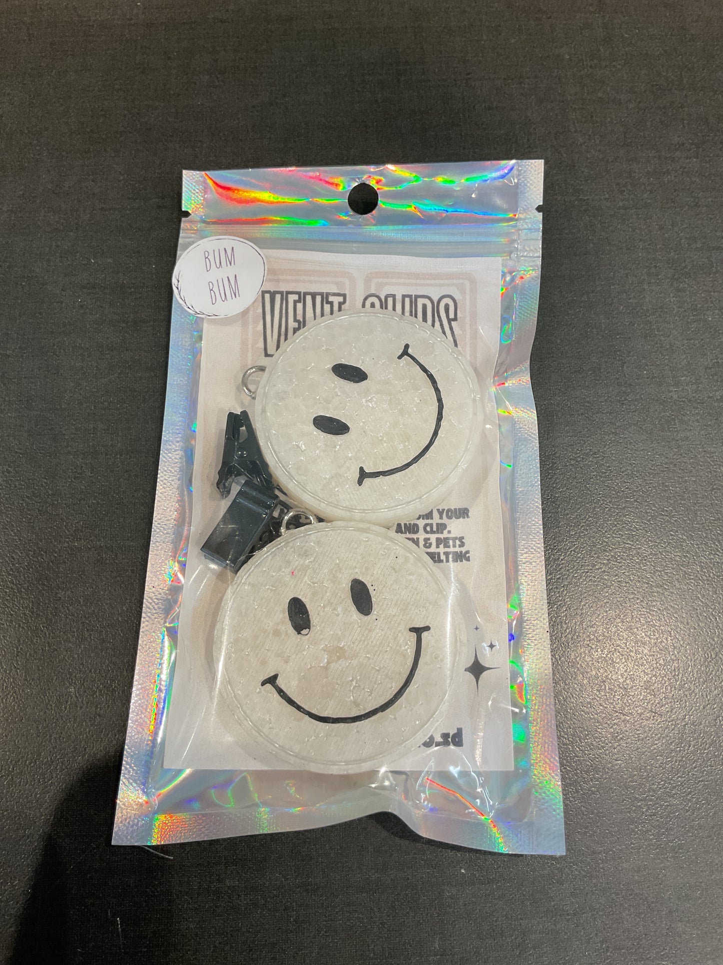 Smiley Vent Clips