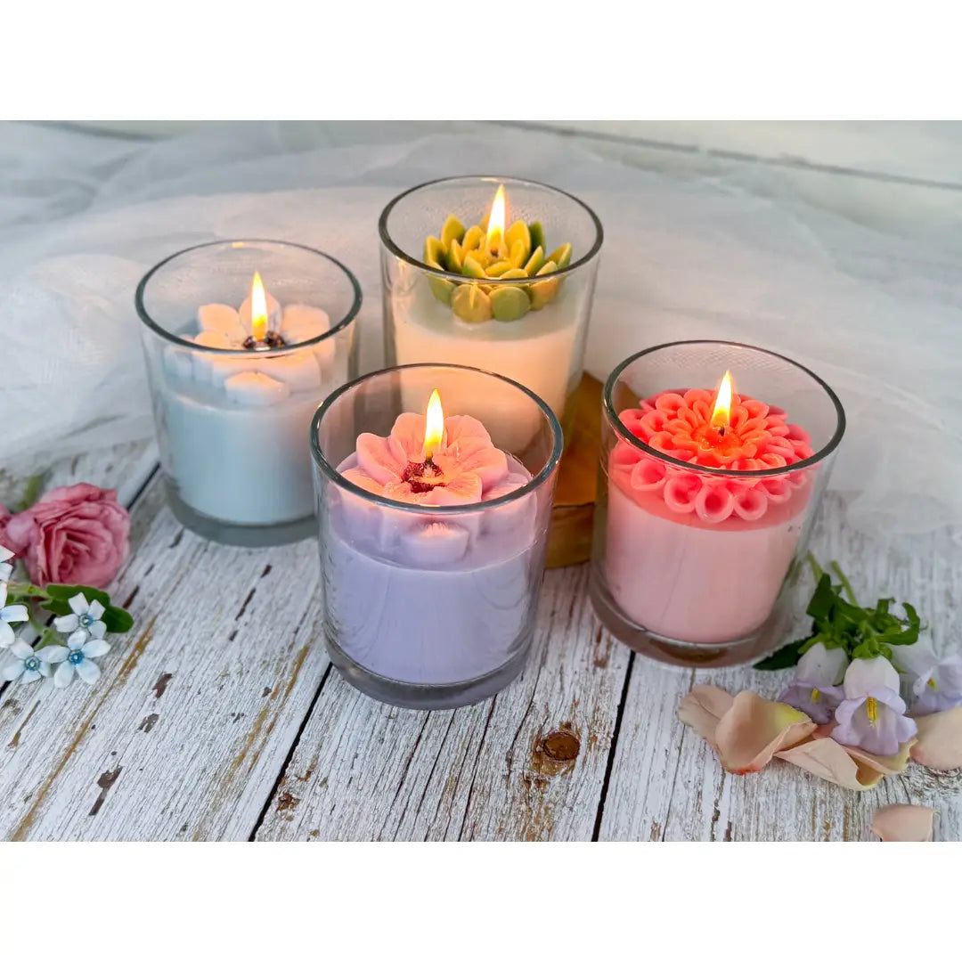 10oz Flower Market Art Candle Collection