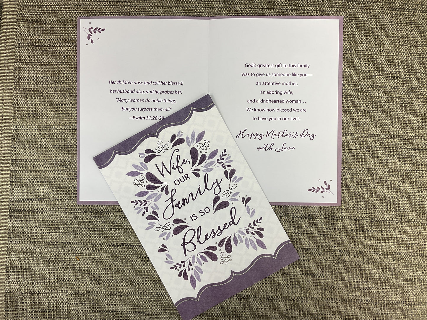 Mother’s Day Card for Wife